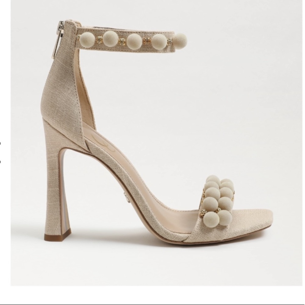 NEW Sam Edelman LUELLA ANKLE STRAP SANDAL Size 8 - Picture 2 of 7